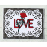 Fustella metallica Hollow Love