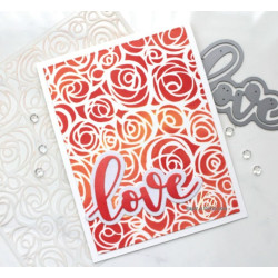 Fustella metallica Giant Layered love