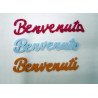 Fustella L scritte Benvenuto Benvenuta Benvenuti