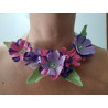 Fustella XL Collana Primavera e orecchini pendenti