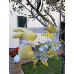 Fustella A4 Coniglio e fiore