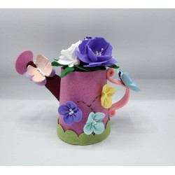 Fustella doppia XL Kit Annaffiatoio erba fiori e farfalla