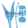 Fustella metallica Marianne Design Creatables Build a Tulip