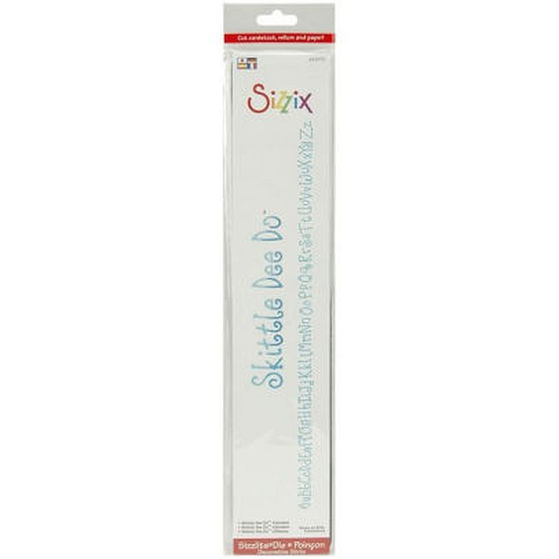 Fustella Sottile SIZZIX Decorative Strip Fanciful Border 657744