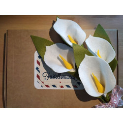 Fustella XL Calla e foglia