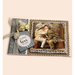 Fustella metallica Joy! Crafts Scalloped squares
