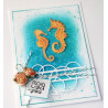 Fustella metallica Joy! Crafts Cutting & Embossing Seahorses