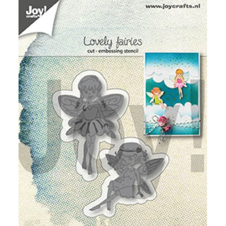 Fustella metallica Joy! Crafts Cutting & Embossing Lovely Fairies