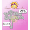 Fustella metallica Nappy pins