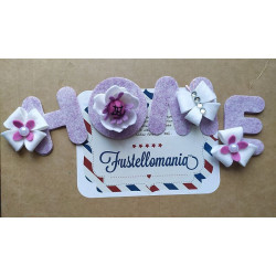 Fustella S Tropical flowers con foglia