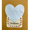 Fustella XXL Cuore smerlato