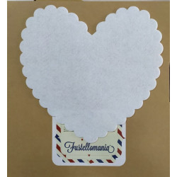 Fustella XXL Cuore smerlato