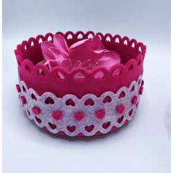 Fustella XL Striscia decorativa con cuori