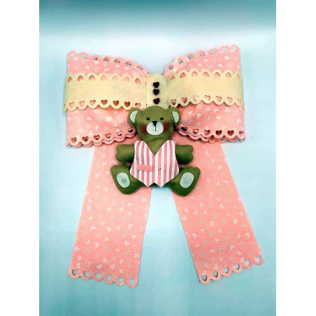 Fustella XL Striscia decorativa con cuori