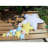 Fustella A4 Fiocco nascita con stelle