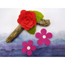Fustella M Fiori e foglia Marta