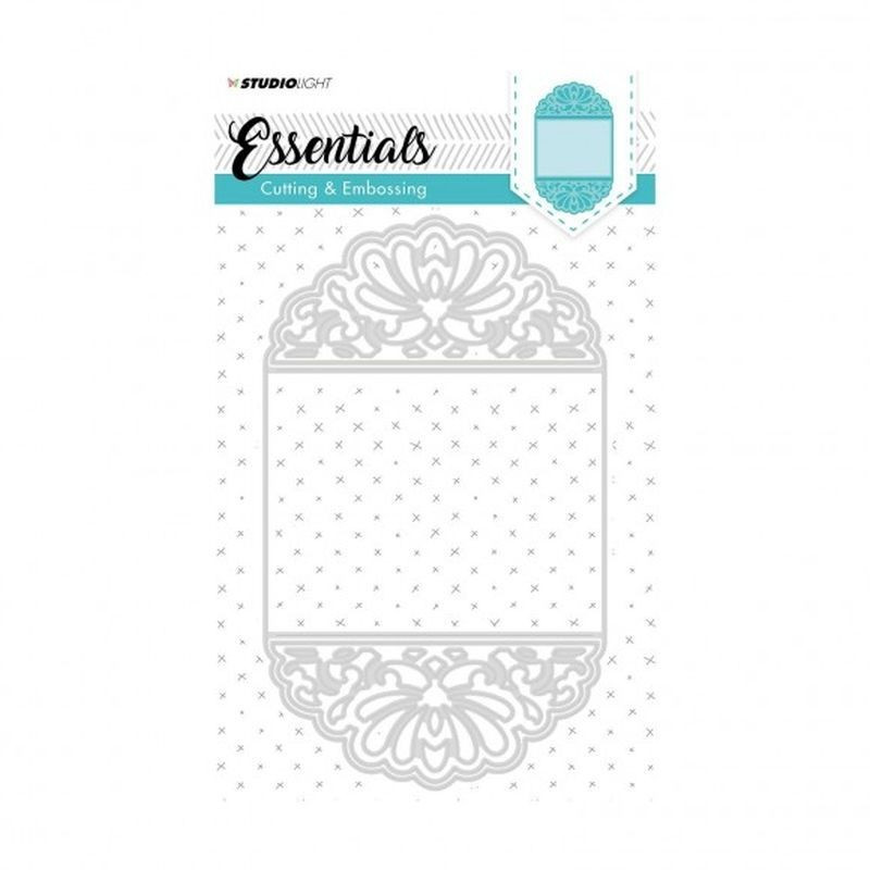 Fustella metallica Studio Light Essentials embossing nr.196