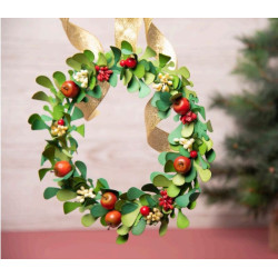 Fustella Sizzix A4 Christmas Wreath