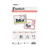Fustella metallica e timbri Studio Light stamp & die cut A6 Essentials nr.22