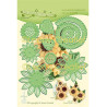 Fustella metallica Leane Creatief 019 Sunflower 3D cut and embossing die