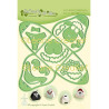 Fustella metallica Leane Creatief Small box for Baby, Marriage, Christmas cut and embossing
