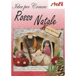 Libro idee per creare rosso Natale