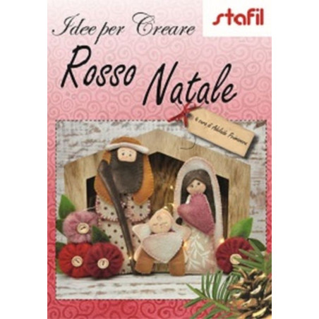 Libro idee per creare rosso Natale