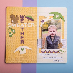 Fustella Sizzix Thinlits Winter elements