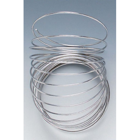 Filo alluminio per creare scritte o occhiali per pupazzi 2mm x 10 mt