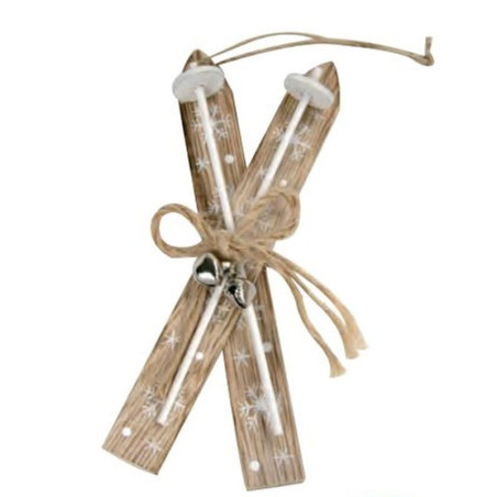 Sci di legno decorativi 15x6 cm