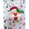 Fustella XL Viso Babbo Natale