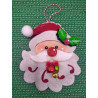 Fustella XL Viso Babbo Natale