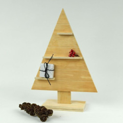 Albero in legno decorativo 45x31 cm