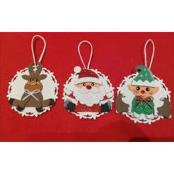 Fustella L Decorazioni natalizie per palline di Natale