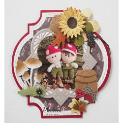 Fustella metallica Marianne Design Creatables Tiny's Leaves