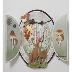 Fustella metallica Marianne Design Creatables Tiny's Leaves