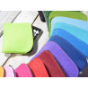 Astuccio beauty in panno colorato con cerniera 16 colori