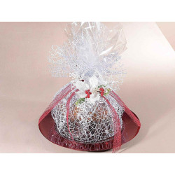 Rotolo di rete decorativa con glitter colore a scelta 1 metro