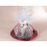 Rotolo di rete decorativa con glitter colore a scelta 1 metro