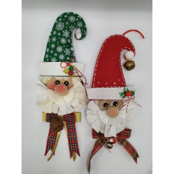 Fustella XL Babbo Natale con vischio