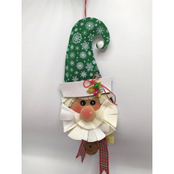 Fustella XL Babbo Natale con vischio