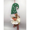 Fustella XL Babbo Natale con vischio