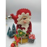 Fustella doppia XL+L Babbo Natale 3D con mini lanterna e albero