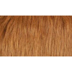 Barba marrone scuro peluche 25x35