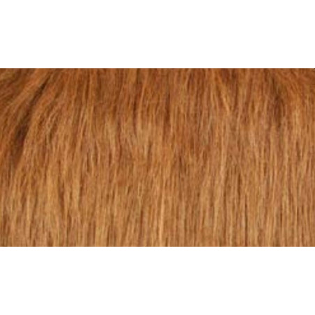 Barba marrone scuro peluche 25x35