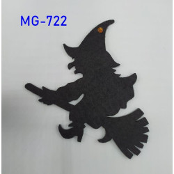 Fustella M Strega di Halloween