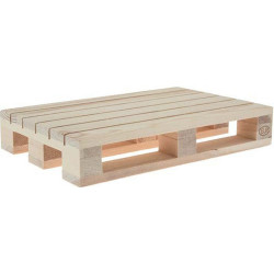 Mini pallet in legno 20x13x3,5 cm
