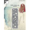 Fustella metallica Joy! Crafts Cutting stencil Billes starry sky