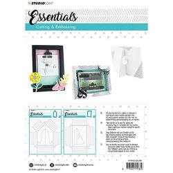 Fustella metallica Studio Light cutting & embossing die Big frame nr 209
