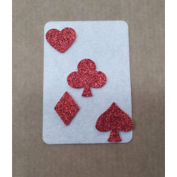 Fustella M Carta da gioco